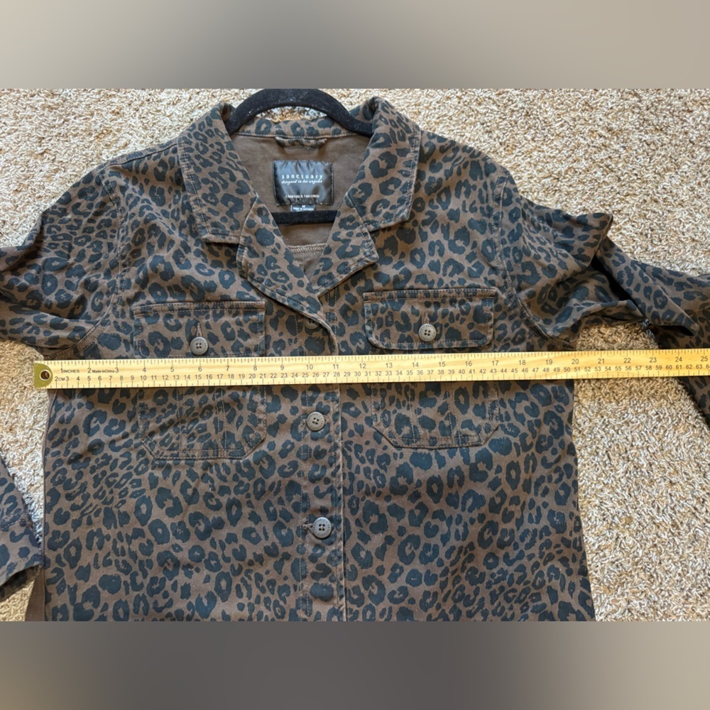 Sanctuary Leopard Utility Jacket - image 10